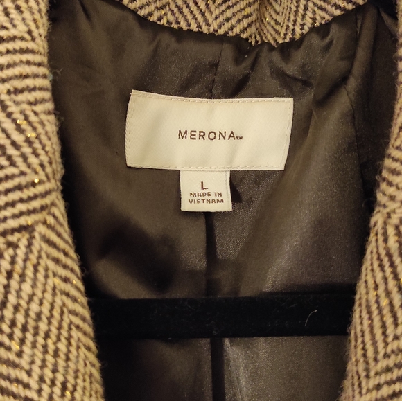 Merona Wool Long Jacket - Picture 3 of 9